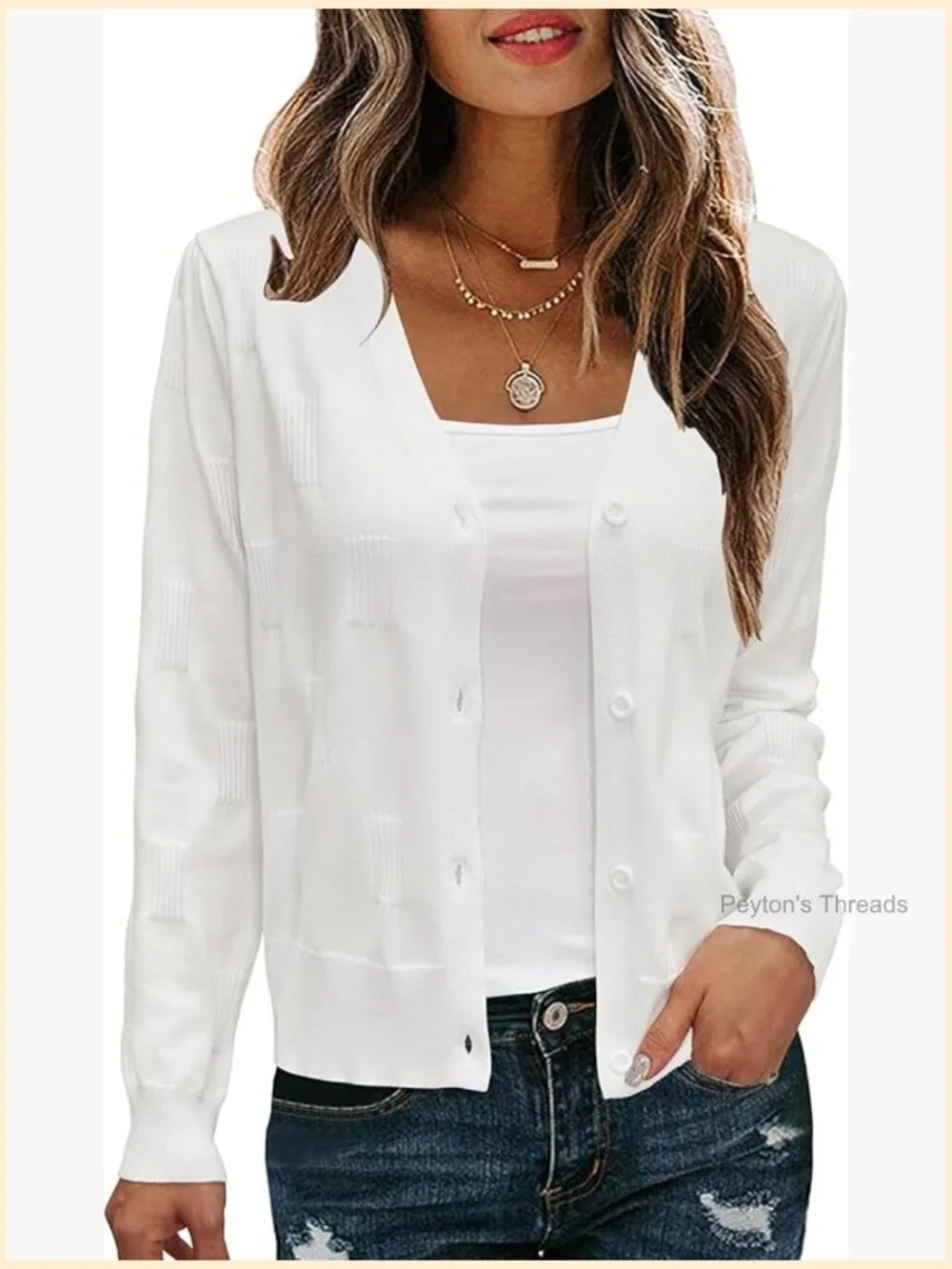 Soft Cropped Cardigan Lightweight Shrug Sweater 65% Viscose 35% Acrylic